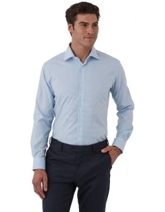 Parkdale Modern Fit Shirt In Light Blue