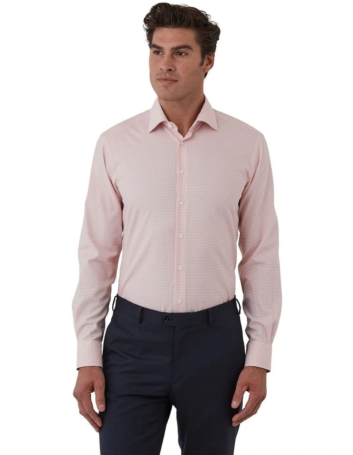 Parkdale Modern Fit Shirt In Pink image 1