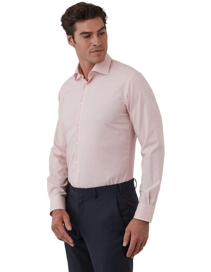 Parkdale Modern Fit Shirt In Pink image 3