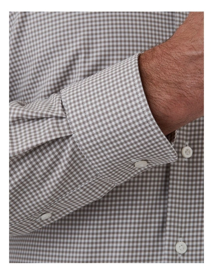 Parkdale Modern Fit Shirt In Taupe image 4