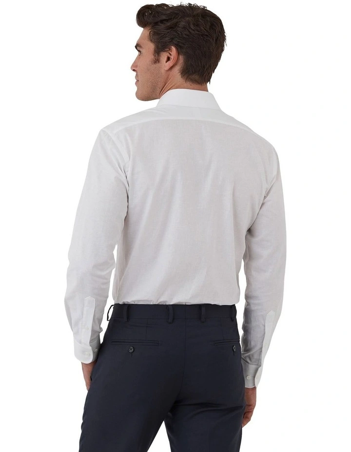 Hadfield Modern Fit Shirt In White image 2