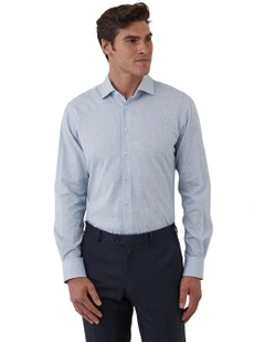 Hadfield Modern Fit Shirt in Light Blue