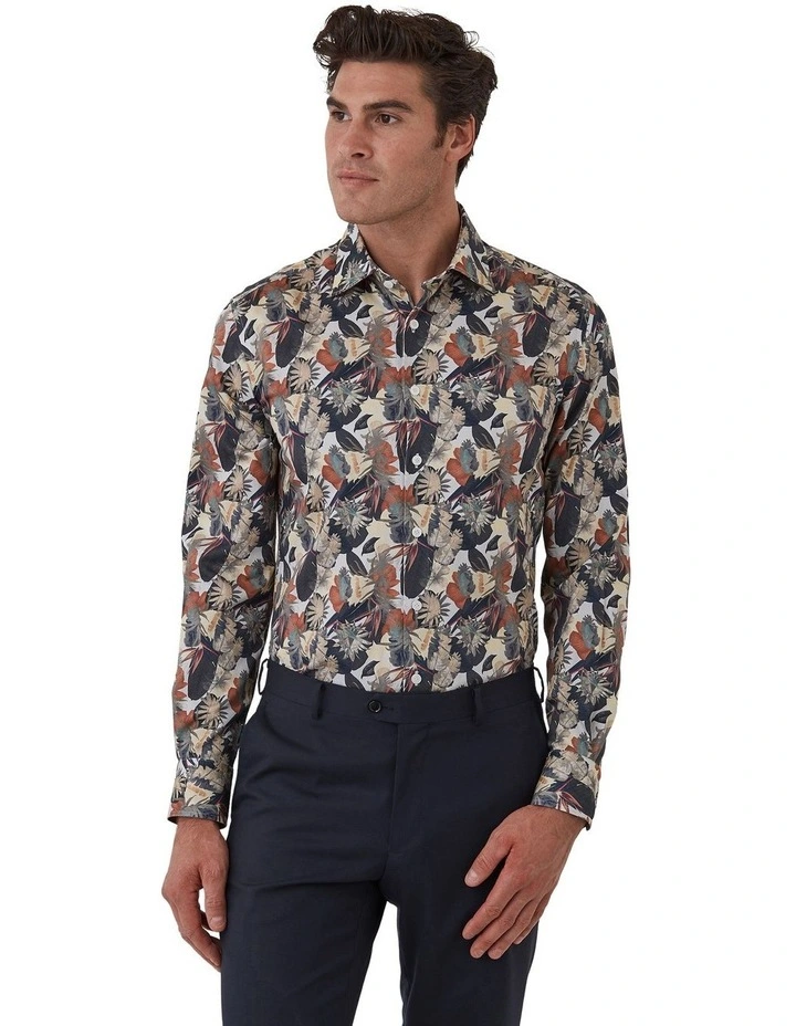 Parkdale Modern Fit Shirt In Denim image 3