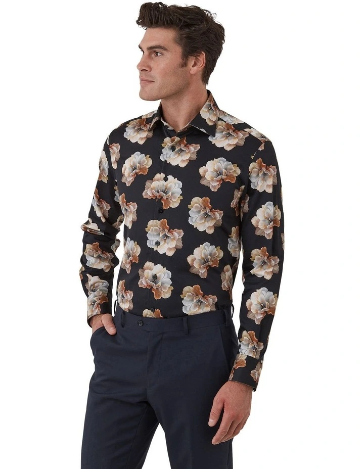 Cambridge Parkdale Shirt In Black image 3