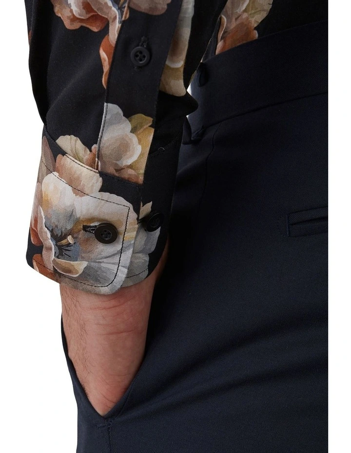 Cambridge Parkdale Shirt In Black image 4