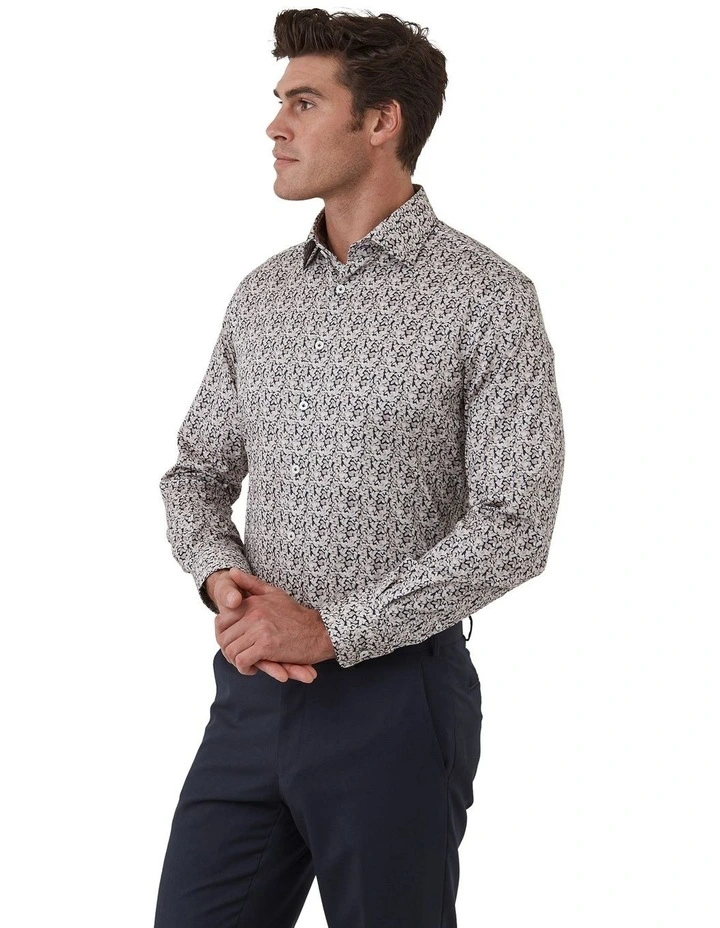 Parkdale Modern Fit Shirt In Taupe image 3
