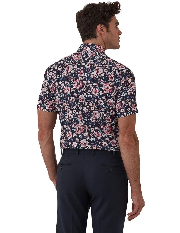 Portsea Modern Fit Shirt in Navy image 2