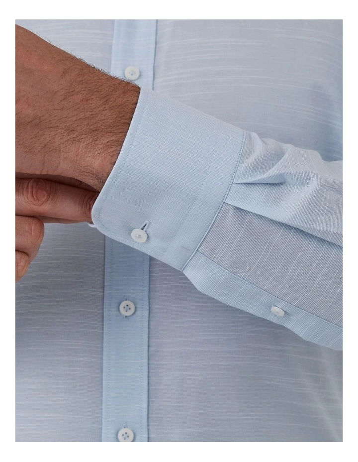 Preston Modern Fit Shirt In Light Blue image 4