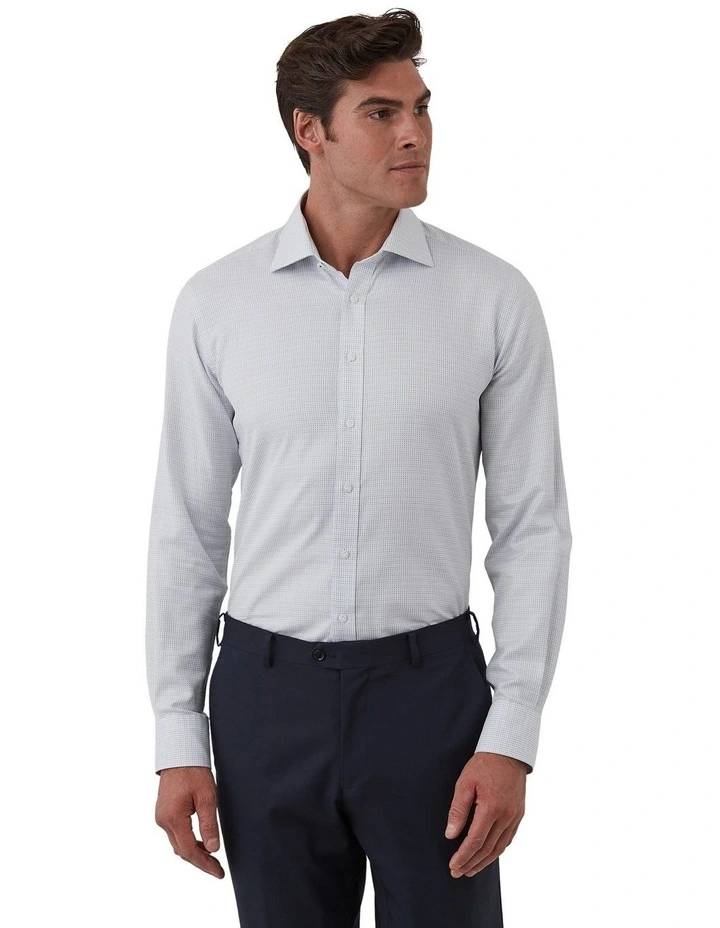 Preston Modern Fit Shirt In Teal image 1