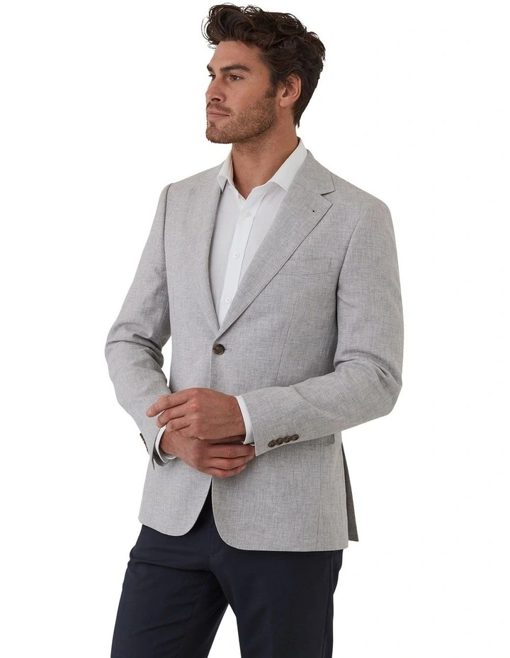 Hawthorn Modern Fit Sports Jacket in Taupe image 3