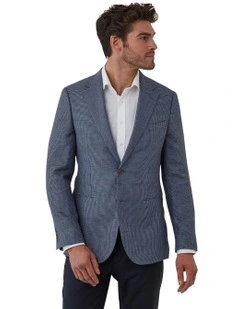 Auburn Modern Fit Sports Jacket in Steel