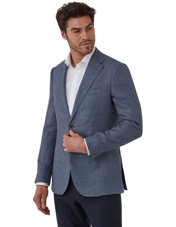Auburn Modern Fit Sports Jacket in Steel image 3