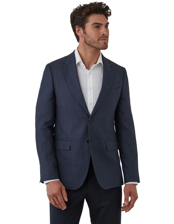 Hawthorn Modern Fit Sports Jacket in Navy image 1