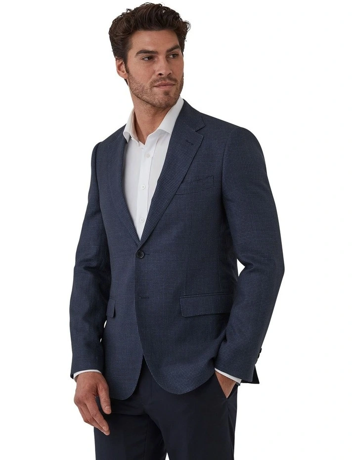 Hawthorn Modern Fit Sports Jacket in Navy image 3