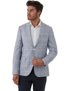 Hawthorn Modern Fit Sports Jacket in Steel