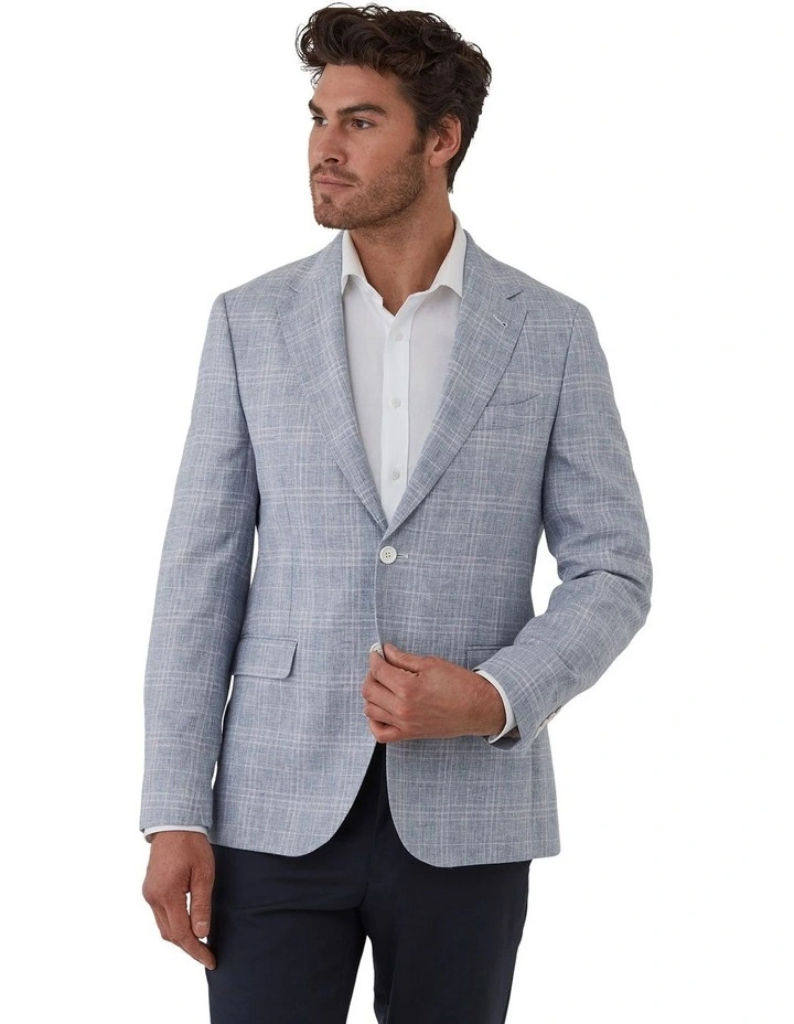 Hawthorn Modern Fit Sports Jacket in Steel image 1