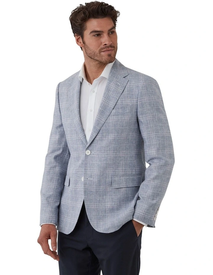 Hawthorn Modern Fit Sports Jacket in Steel image 3