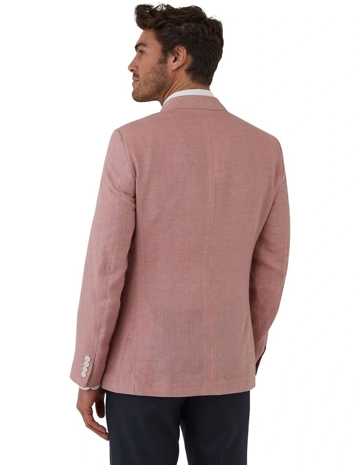 Brunswick Modern Fit Sports Jacket in Pink image 2