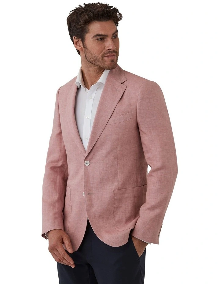 Brunswick Modern Fit Sports Jacket in Pink image 3