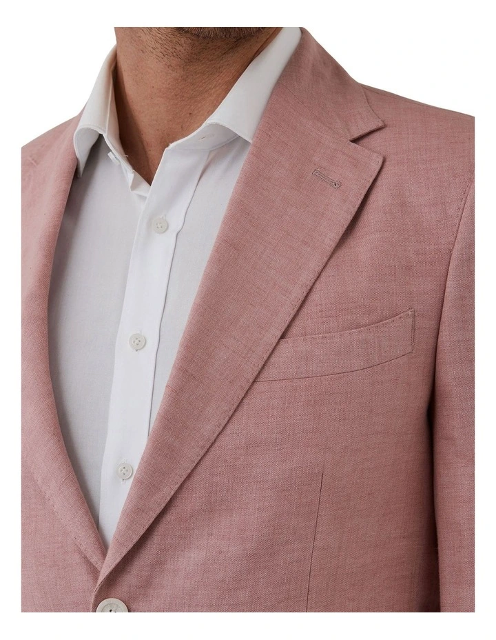 Brunswick Modern Fit Sports Jacket in Pink image 4