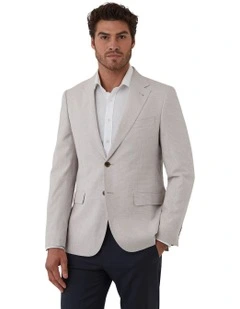 Hawthorn Modern Fit Sports Jacket in Taupe