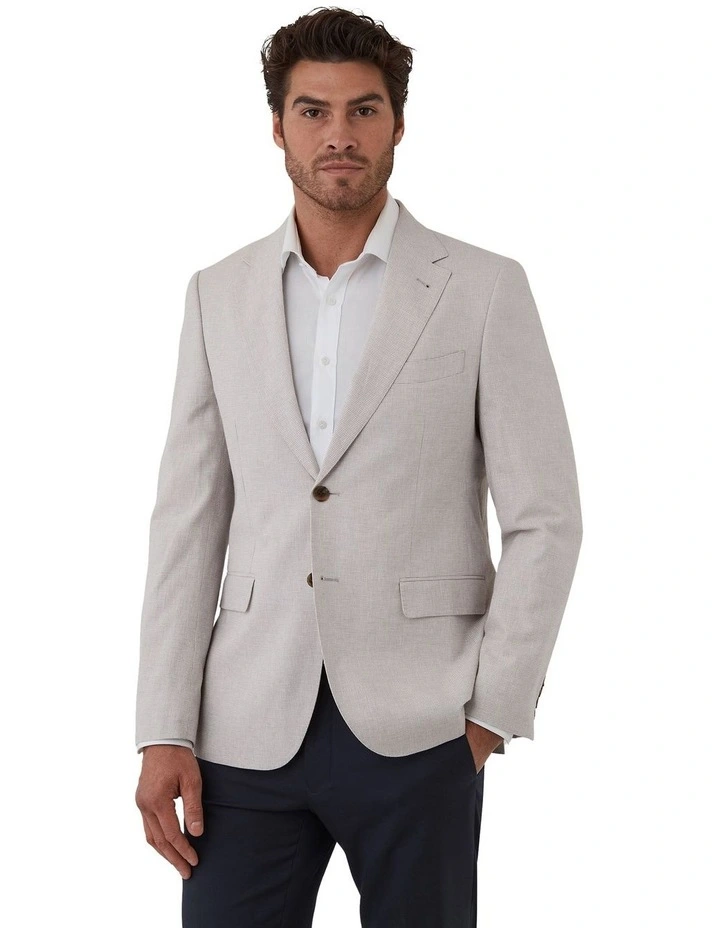 Hawthorn Modern Fit Sports Jacket in Taupe image 1