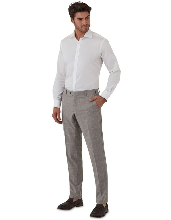 Mitcham Tailored Fit Trouser in Taupe image 3