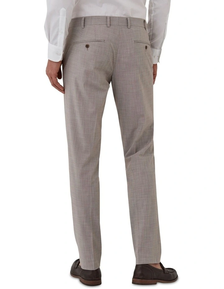 Beaconsfield Modern Fit Trouser In Coffee image 2