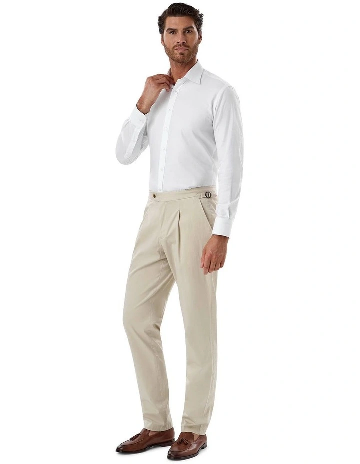 Walton Modern Fit Trouser In Stone image 3