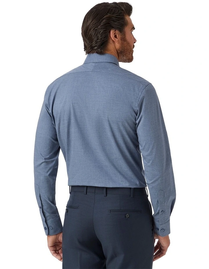 Sandringham Modern Fit Shirt in Denim image 3