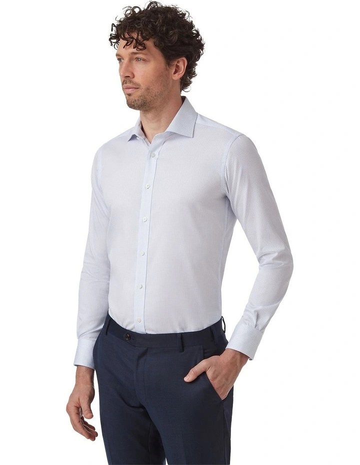 Rathdowne Slim Fit Shirt in White image 4