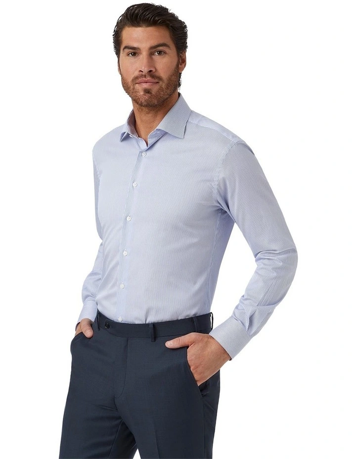 Parkdale Modern Fit Shirt in Blue image 4