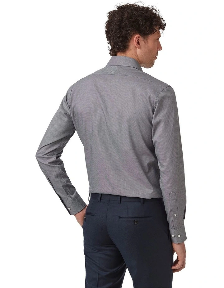 Rathdowne Slim Fit Shirt in Black image 3