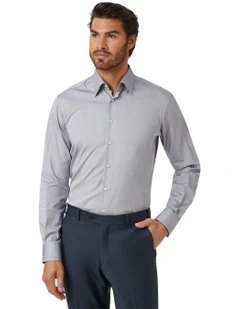 Sandringham Modern Fit Shirt in Grey