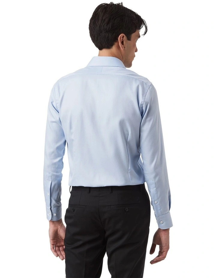 Rathdowne Slim Fit Shirt in Sky image 3