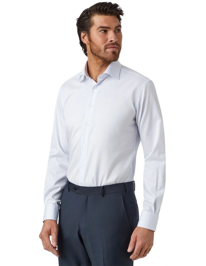 Parkdale Modern Fit Shirt In Blue image 4