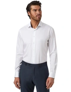 Hadfield Shirt Modern Fit Shirt in White