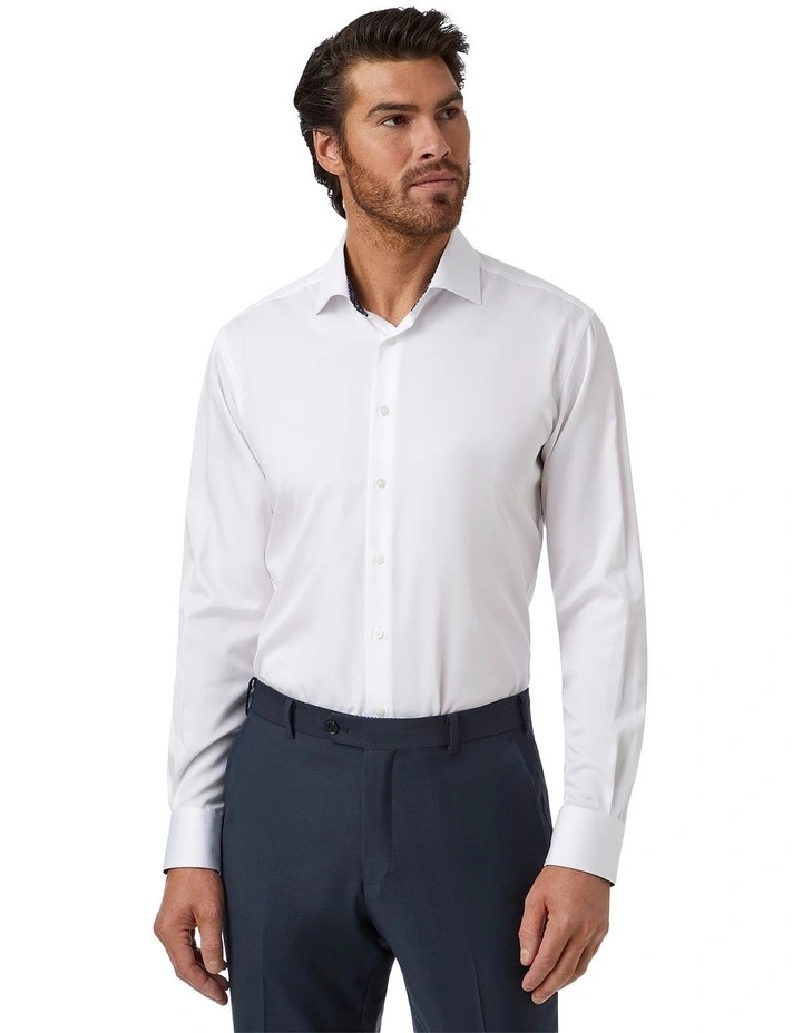 Hadfield Shirt Modern Fit Shirt in White image 1