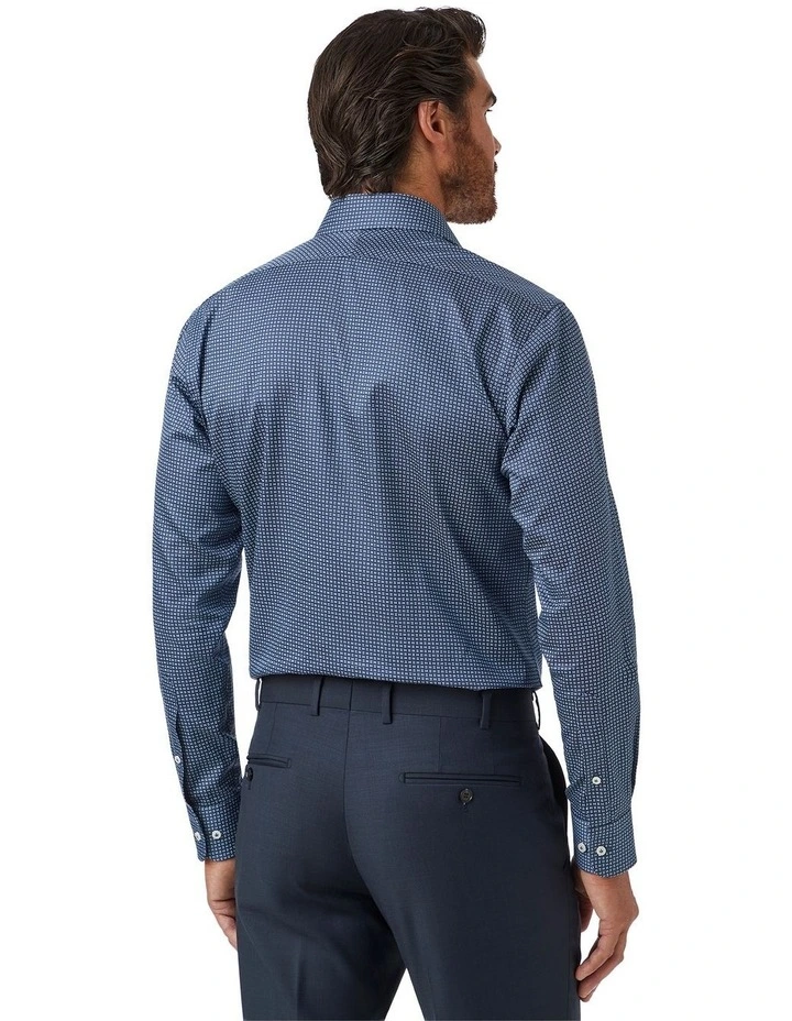 Parkdale Modern Fit Shirt in Navy image 3