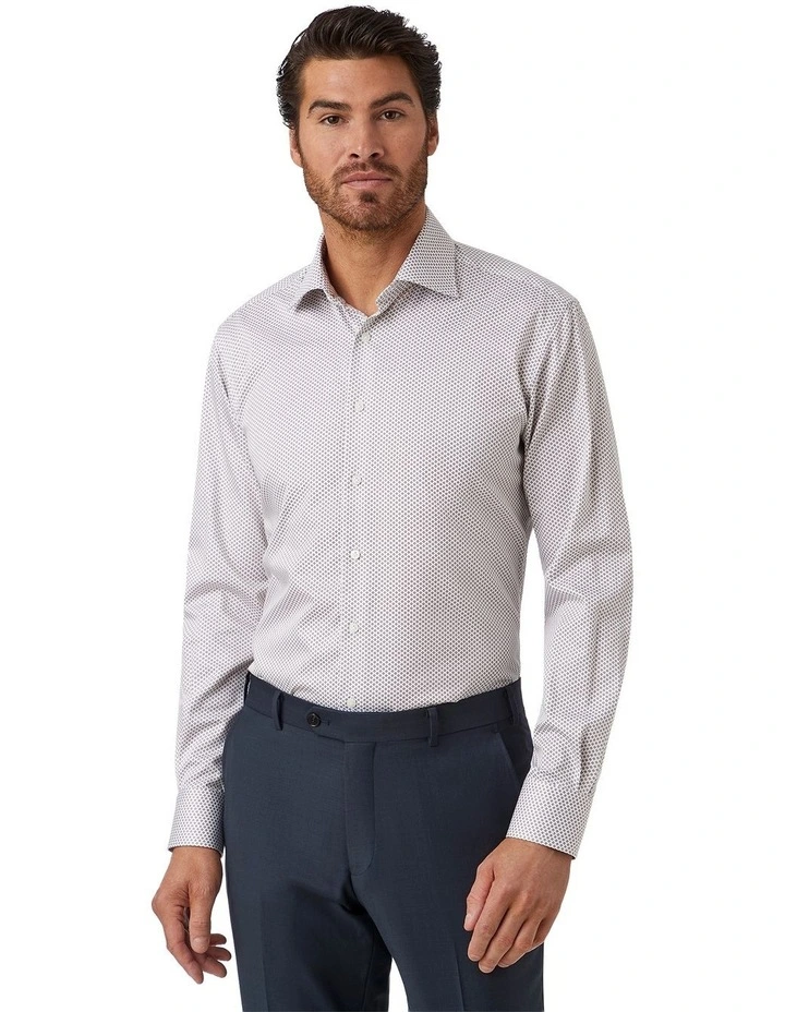 Parkdale Modern Fit Shirt in Taupe image 1