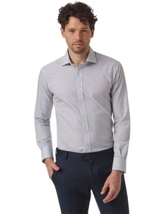 Rathdowne Slim Fit Shirt in Black