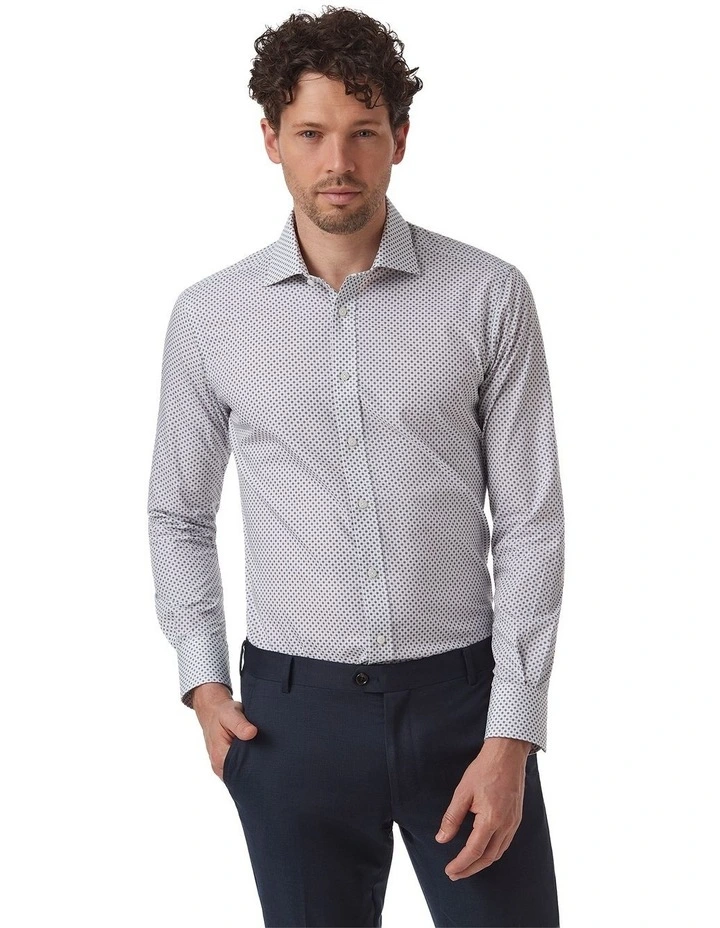 Rathdowne Slim Fit Shirt in Black image 1