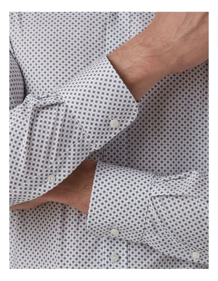 Rathdowne Slim Fit Shirt in Black image 2