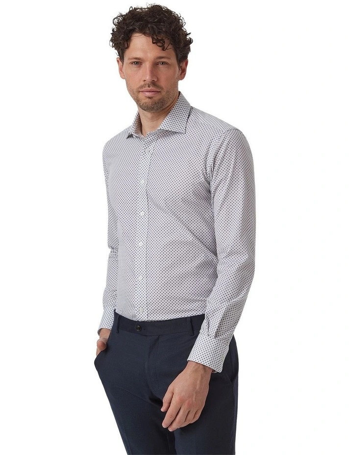 Rathdowne Slim Fit Shirt in Black image 4