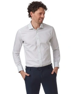 Rathdowne Slim Fit Shirt in Sage