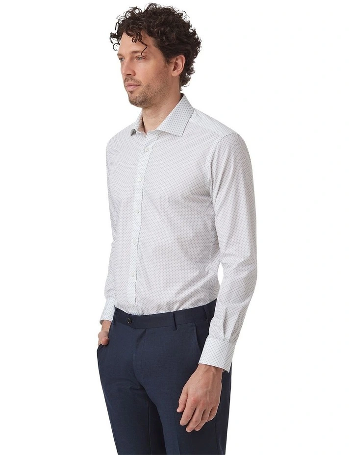 Rathdowne Slim Fit Shirt in Sage image 4