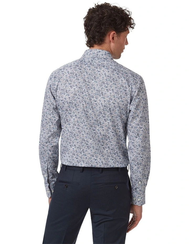 Hadfield Modern Fit Shirt in Blue image 3