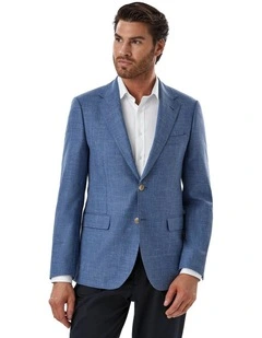 Hawthorn Modern Fit Sports Jacket in Blue