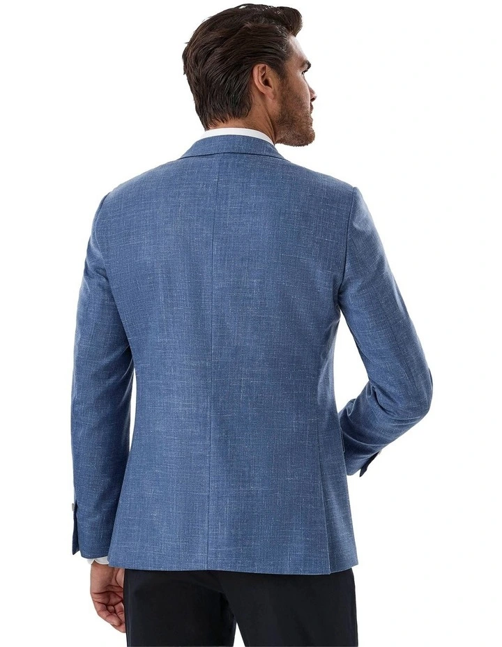 Hawthorn Modern Fit Sports Jacket in Blue image 3