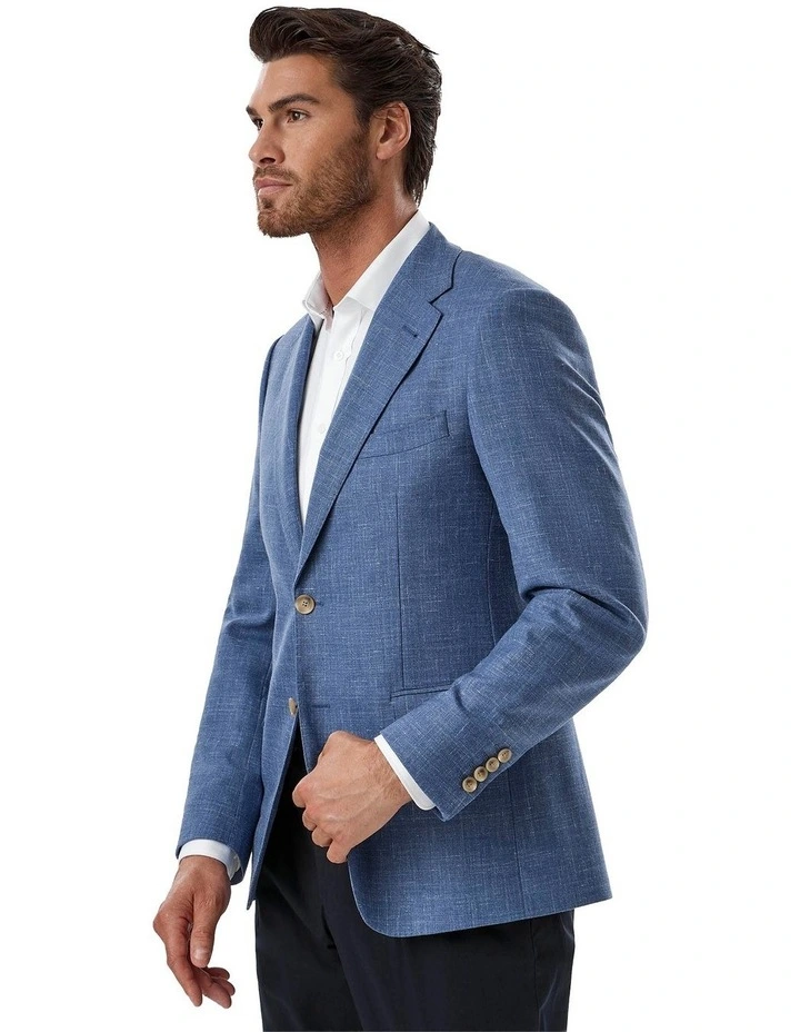 Hawthorn Modern Fit Sports Jacket in Blue image 4
